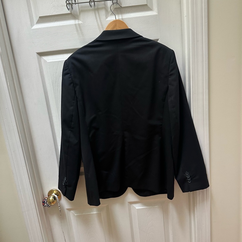 Brooks Brothers Black Women’s Blazer Jacket 16 wool - Picture 3 of 6